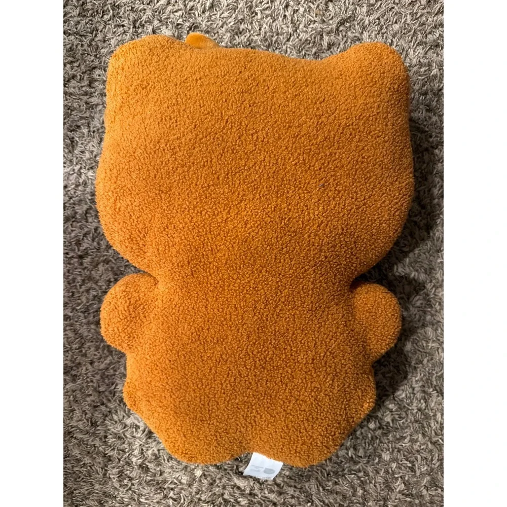 Sanrio Hello Kitty Gingerbread Man Sherpa Plush Pillow Christmas Holiday Decor